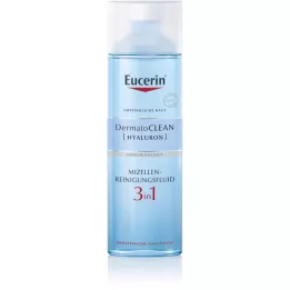 EUCERIN DermatoCLEAN Hyal.Miz.Reinigungsfluid 3in1, 200 ml