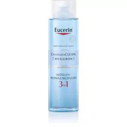 EUCERIN DermatoCLEAN Hyal.Miz.Reinigungsfluid 3in1, 400 ml