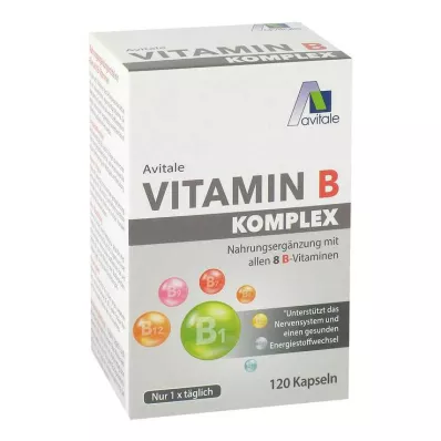 Vitamin B Komplex Kapseln, 120 St Vitamin B Komplex Kapseln, 120 St