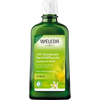 WELEDA Citrus 24h Deo Nachfüllflasche, 200 ml