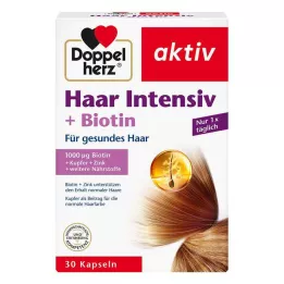 DOPPELHERZ Haar Intensiv+Biotin Kapseln, 30 St