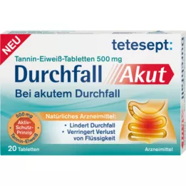 TETESEPT Durchfall Akut Tabletten, 20 St