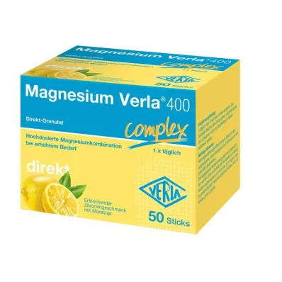Magnesium Verla 400 Direkt-Granulat, 50 St