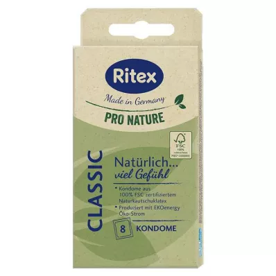 Ritex Pro Nature Classic Kondome, 8 St