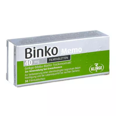 Binko Memo 40 mg Filmtabletten (30 stk)