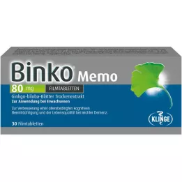 BINKO Memo 80 mg Filmtabletten, 30 St