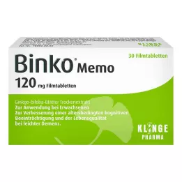 BINKO Memo 120 mg Filmtabletten, 30 St