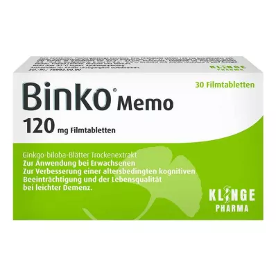 Binko Memo 120 mg Filmtabletten, 30 St