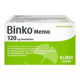 BINKO Memo 120 mg Filmtabletten, 60 St