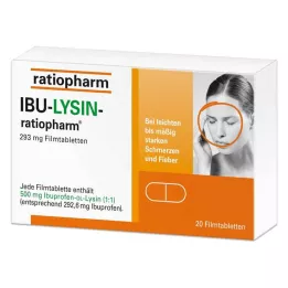 IBU-LYSIN-ratiopharm® 293 mg Filmtabletten, 20 St