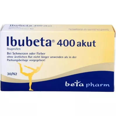 IBUBETA 400 akut Filmtabletten, 30 St