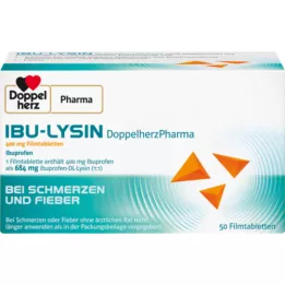 IBU-LYSIN DoppelherzPharma 400 mg Filmtabletten, 50 St