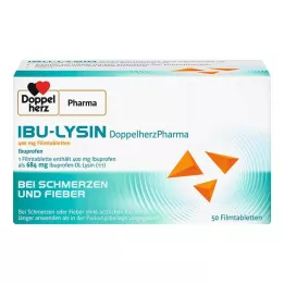 IBU-LYSIN DoppelherzPharma 400 mg Filmtabletten, 50 St