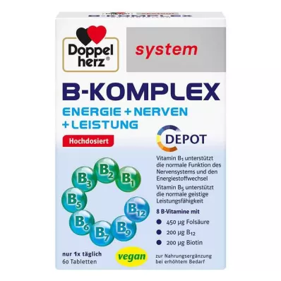 Doppelherz B-Komplex system Tabletten, 60 St
