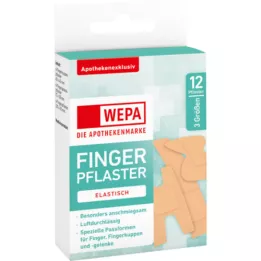 WEPA Fingerpflaster Mix 3 Größen, 12 St