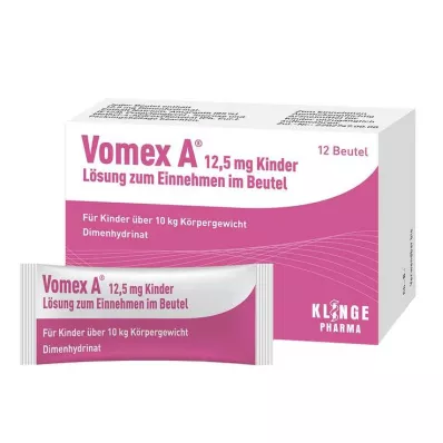 Vomex A® Lösung 12,5 mg Kinder, 12 St