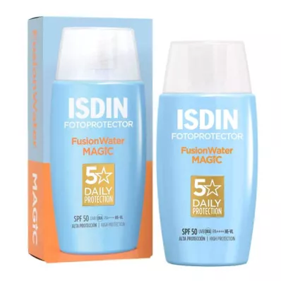 ISDIN Fotoprotector Fusion Water Magic Emulsion SPF 50, 50 ml ISDIN Fotoprotector Fusion Water Magic Emulsion SPF 50, 50 ml