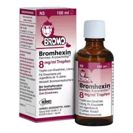 Bromhexin HERMES Arzneimittel® 8 mg/ml Tropfen, 100 ml