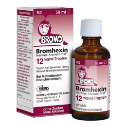 Bromhexin HERMES Arzneimittel® 12 mg/ml Tropfen, 50 ml