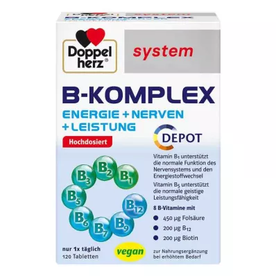 Doppelherz B-Komplex system Tabletten, 120 St
