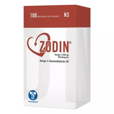 ZODIN® Omega-3 1000 mg Weichkapseln, 100 St