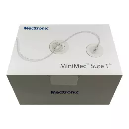 Minimed Sure-T 6 mm 80 cm Infusionsset, 10 St