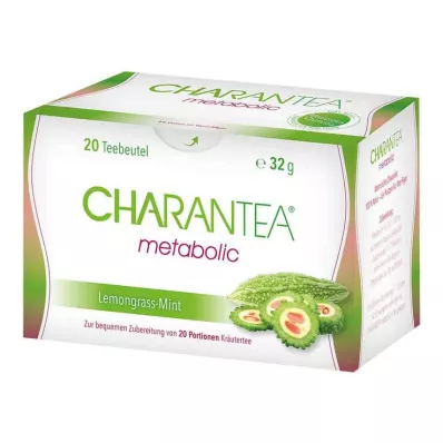CHARANTEA metabolic Lemon/Mint Filterbeutel, 20 St