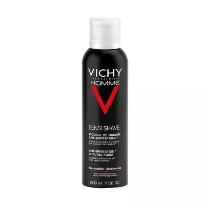 Vichy Homme Rasierschaum Anti-Hautirritationen, 200 ml