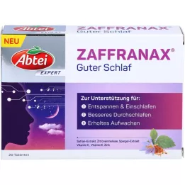 ABTEI EXPERT ZAFFRANAX Guter Schlaf Tabletten, 20 St
