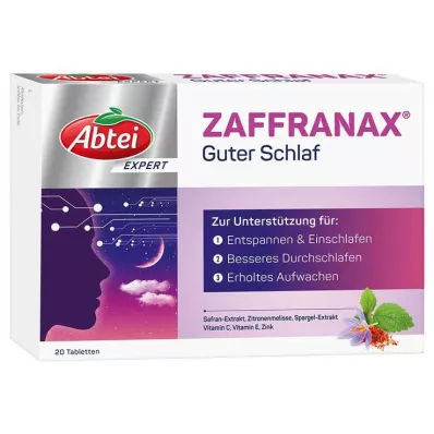 Abtei Expert Zaffranax Guter Schlaf Tabletten, 20 St Abtei Expert Zaffranax Guter Schlaf Tabletten, 20 St