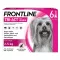 FRONTLINE TRI-ACT gegen Zecke, Floh und fliegende Insekten bei Hunden (2-5kg), 6 St