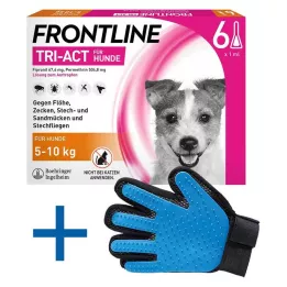FRONTLINE Tri-Act Lsg.z.Auftropfen f.Hunde 5-10 kg, 6 St