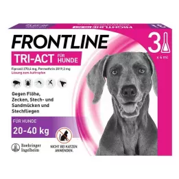 FRONTLINE Tri-Act Lsg.z.Auftropfen f.Hunde 20-40kg, 3 St