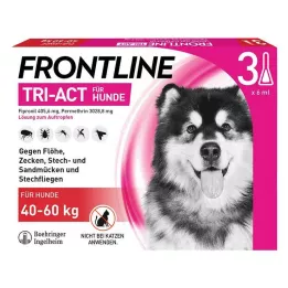 FRONTLINE Tri-Act Lsg.z.Auftropfen f.Hunde 40-60kg, 3 St