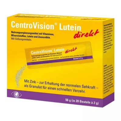 Centrovision Lutein direkt Granulat, 28 St