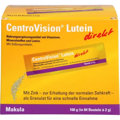 CENTROVISION Lutein direkt Granulat, 84 St