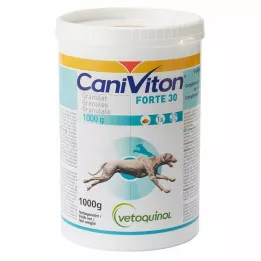 Caniviton Forte 30 Erg.Futterm.Granulat für Hunde, 1000 g