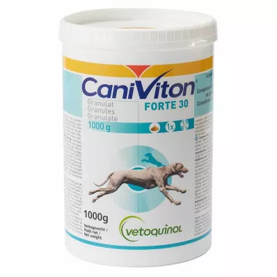 Caniviton Forte 30 Erg.Futterm.Granulat für Hunde, 1000 g