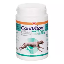 CANIVITON Forte Plus Erg.Futterm.Tbl.f.Hund/Katze, 90 St