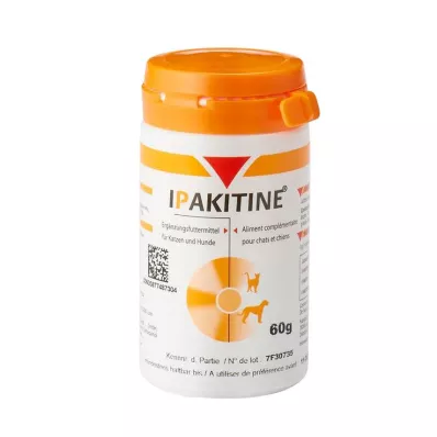 Ipakitine Ergänzungsfutterm.Pulver für Hunde / Katzen, 60 g Ipakitine Ergänzungsfutterm.Pulver für Hunde / Katzen, 60 g