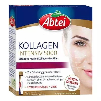 Abtei Kollagen Intensiv 5000 Trinkampullen, 10X25 ml Abtei Kollagen Intensiv 5000 Trinkampullen, 10X25 ml