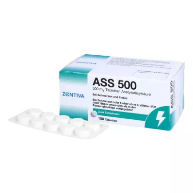 Ass 500 Tabletten (100 stk)