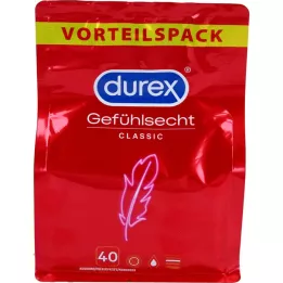 DUREX Gefühlsecht hauchzarte Kondome, 40 St