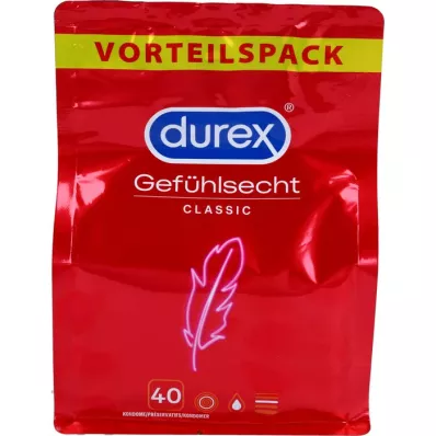 DUREX Gefühlsecht hauchzarte Kondome, 40 St