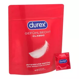 DUREX Gefühlsecht hauchzarte Kondome, 40 St