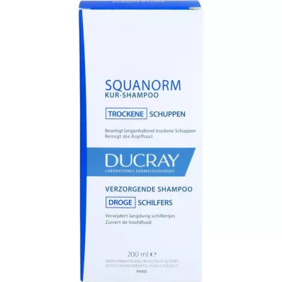 DUCRAY SQUANORM trockene Schuppen Kur-Shampoo, 200 ml