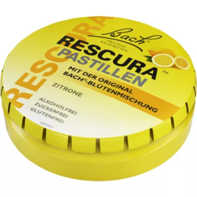 BACHBLÜTEN Original Rescura Pastillen Zitrone, 50 g