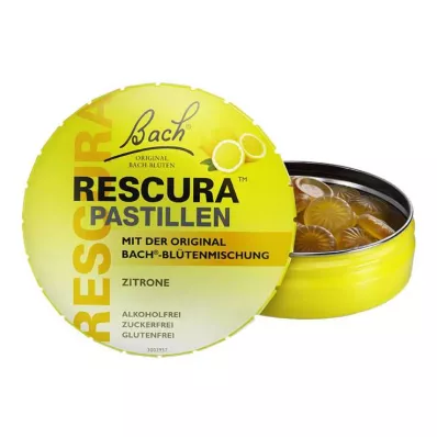 Bachblüten Original Rescura Pastillen Zitrone, 50 g