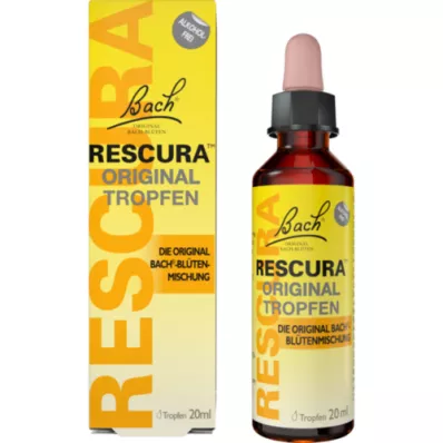 BACHBLÜTEN Original Rescura Tropfen alkoholfrei, 20 ml