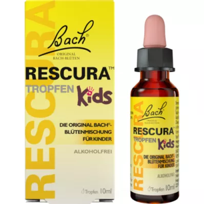 BACHBLÜTEN Original Rescura Kids Tro.alkoholfrei, 10 ml